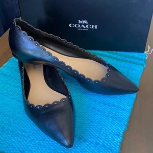 Black Coach flats Jill